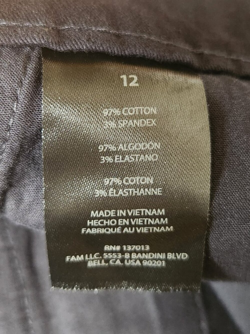 Banana Republic Women's Black Pleat Front Short Size 12 - Picture 6 of 8